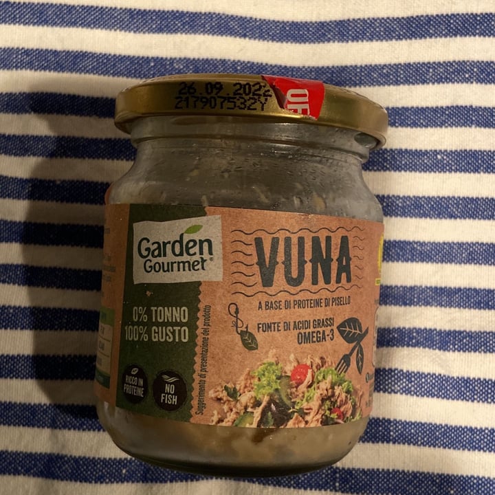 photo of Garden Gourmet Vuna shared by @elifrasca on  15 Oct 2022 - review