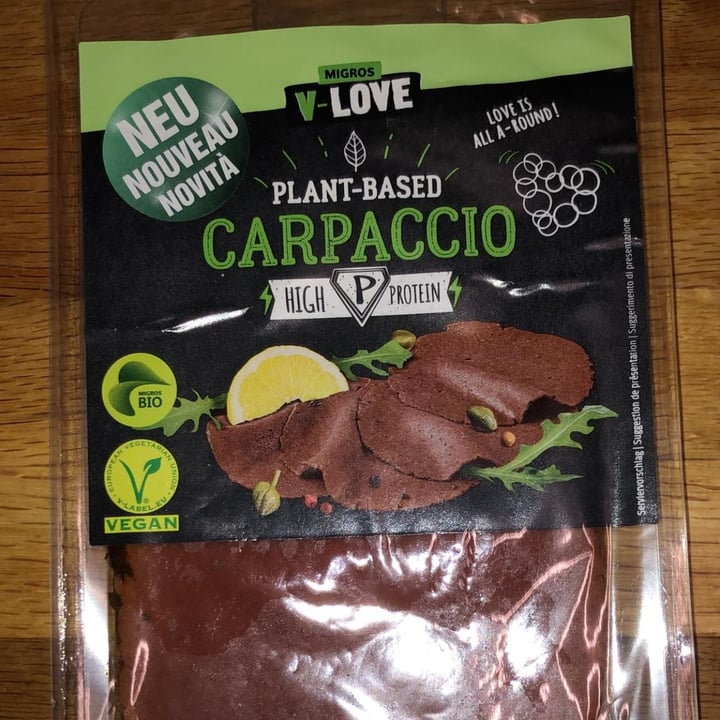 review photo of Migros V-Love Carpaccio shared by @elchillyv on 07 May 2021 - review