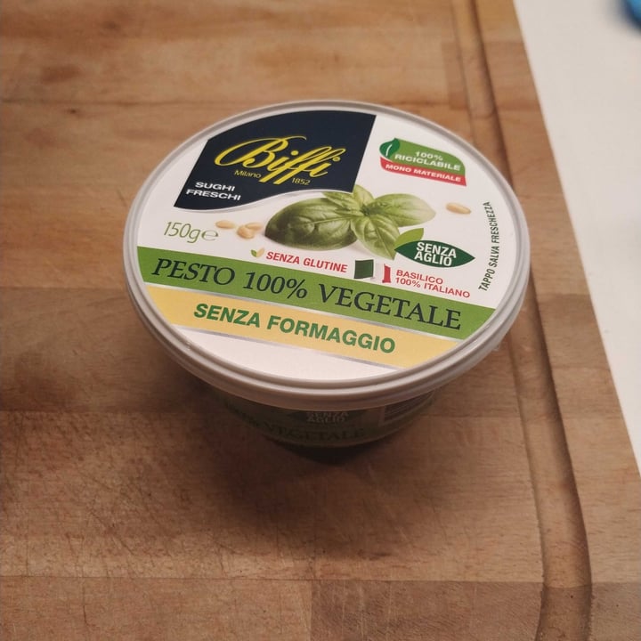 photo of Biffi Pesto 100% Vegetale Senza Formaggio shared by @planterella on  13 Jan 2022 - review