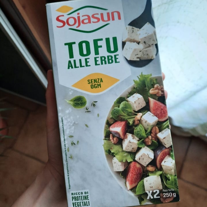 photo of Sojasun Tofu alla erbe shared by @biotwins on  15 Sep 2022 - review
