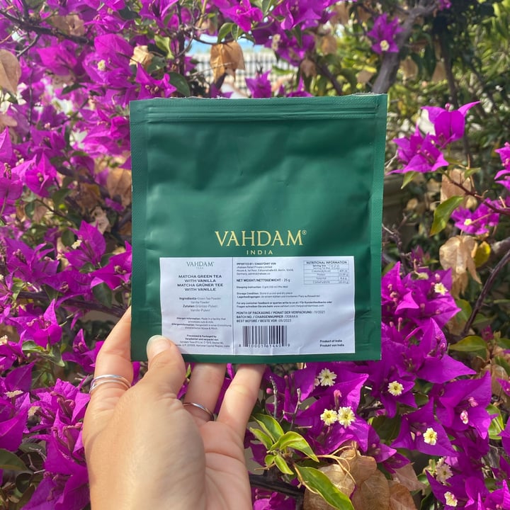 photo of Vahdam Vanilla Matcha shared by @undiluna on  20 Sep 2022 - review