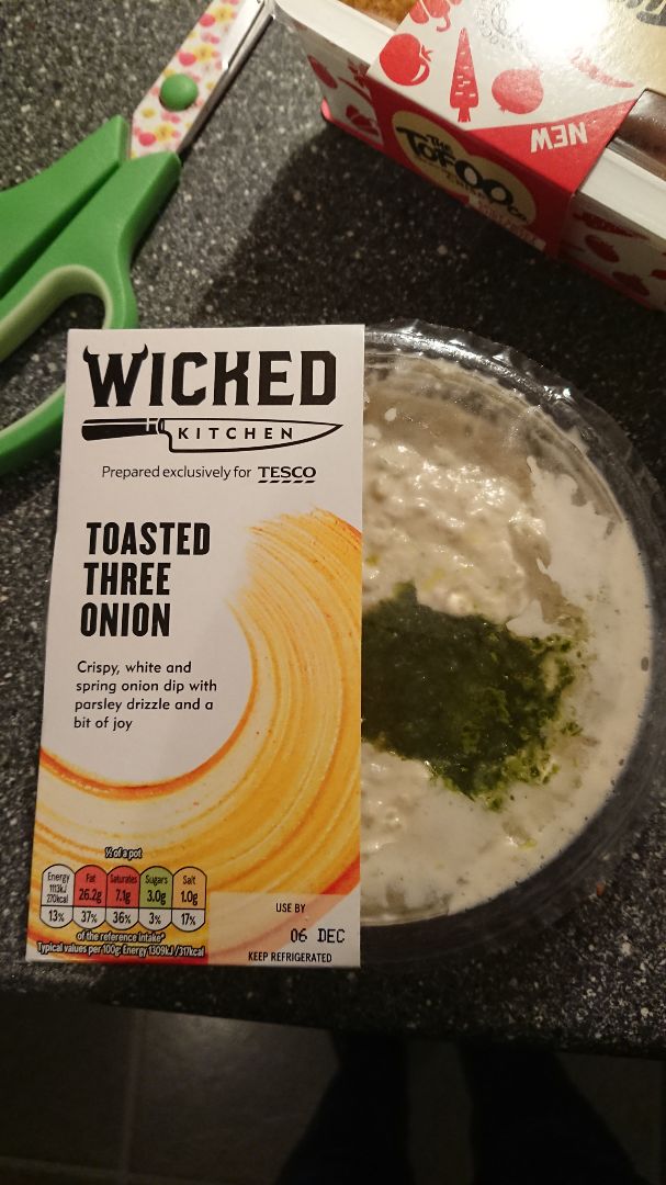 photo of Wicked Toasted Three Onion Dip shared by @jb on  12 Dec 2019 - review