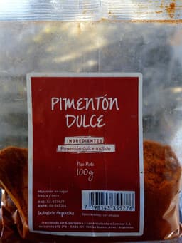 pimentón dulce