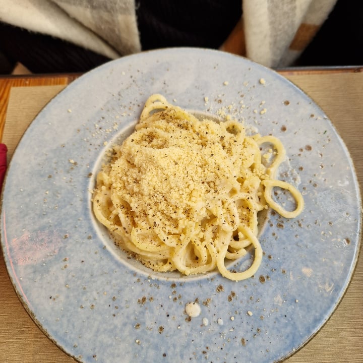 review photo of Rifugio Romano Cacio e pepe vegan shared by @feddyfede on 11 Jan 2023 - review