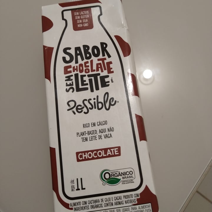 photo of Possible Chocolate Vegetal Milk shared by @sabrinadm on  13 May 2022 - review