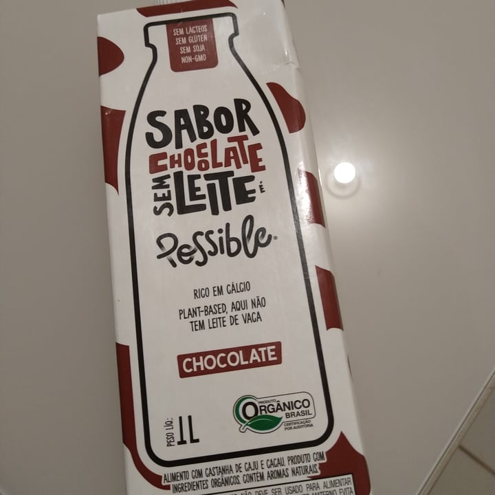 review photo of Possible Chocolate Vegetal Milk shared by @sabrinadm on 13 May 2022 - review
