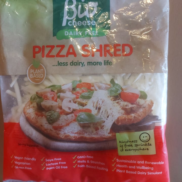 photo of Bio Cheese Pizza Shred shared by @keepsmilingvegan on  27 Jan 2022 - review