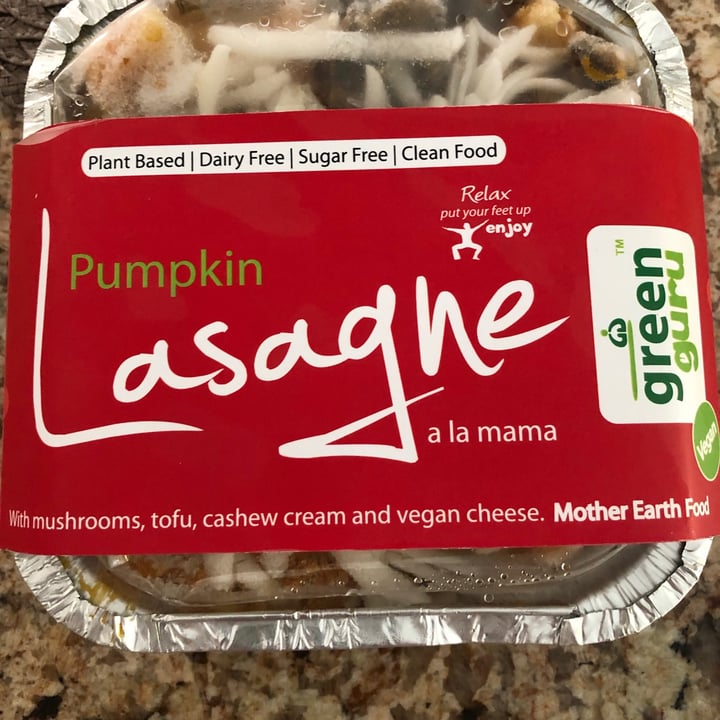 photo of Green Guru Pumpkin Lasagne shared by @lor on  19 Oct 2020 - review