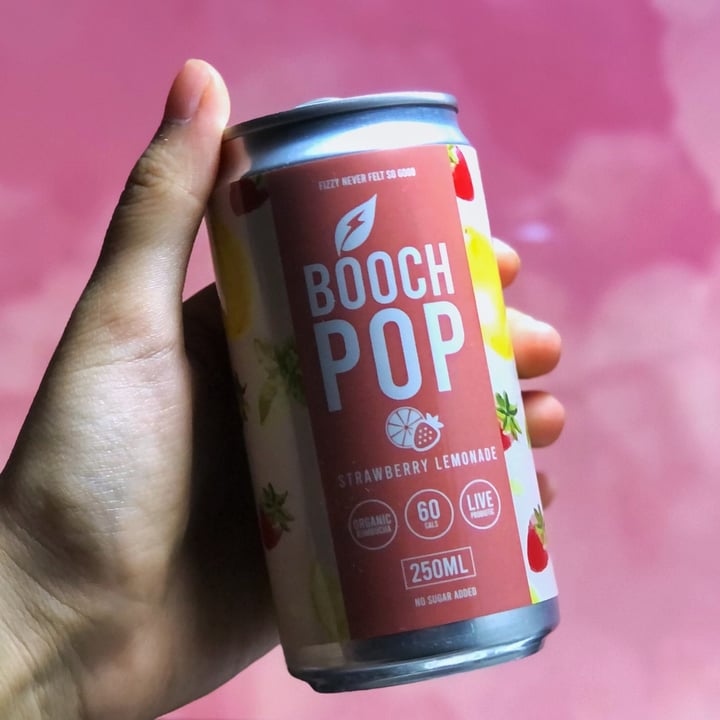 review photo of Booch Pop Strawberry Lemonade Kombucha shared by @firtualog on 03 Nov 2021 - review
