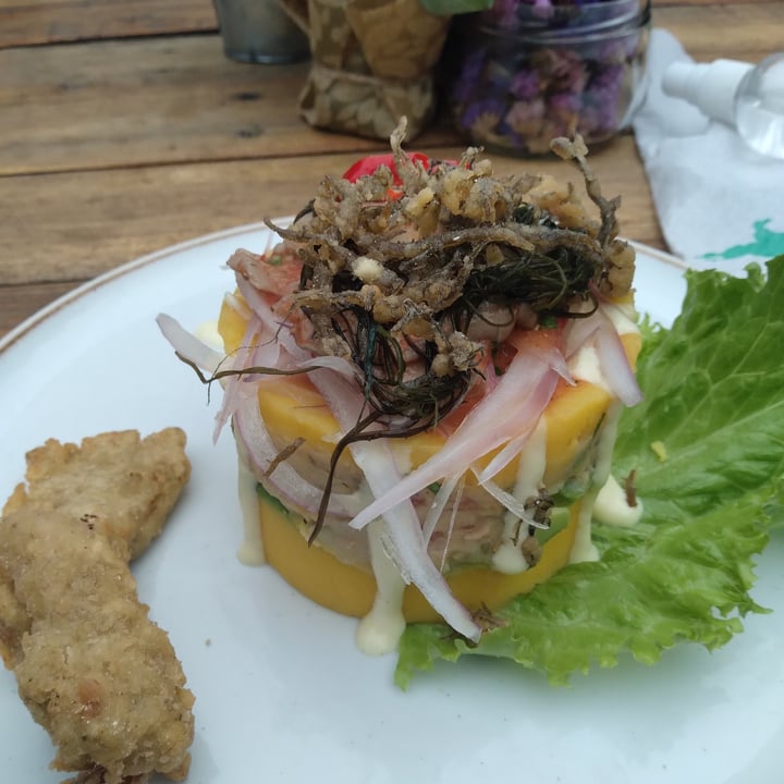 photo of Gastronomía Vegana Causa Carretillera shared by @veganaenlima on  28 Aug 2022 - review
