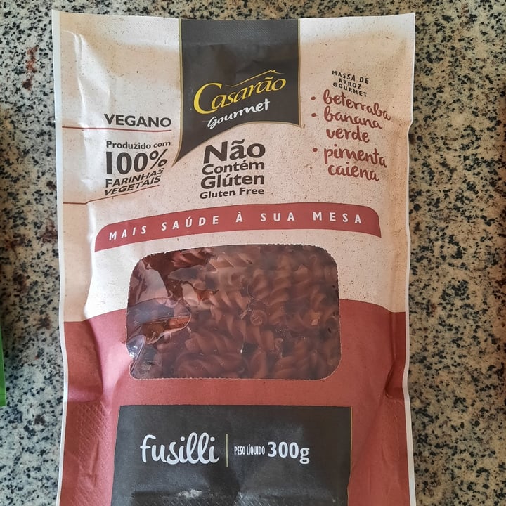 review photo of Casarão Gourmet Massa Fusili De Beterraba, Banana Verde E Pimenta Caiena. shared by @ritadelima on 14 Nov 2022 - review