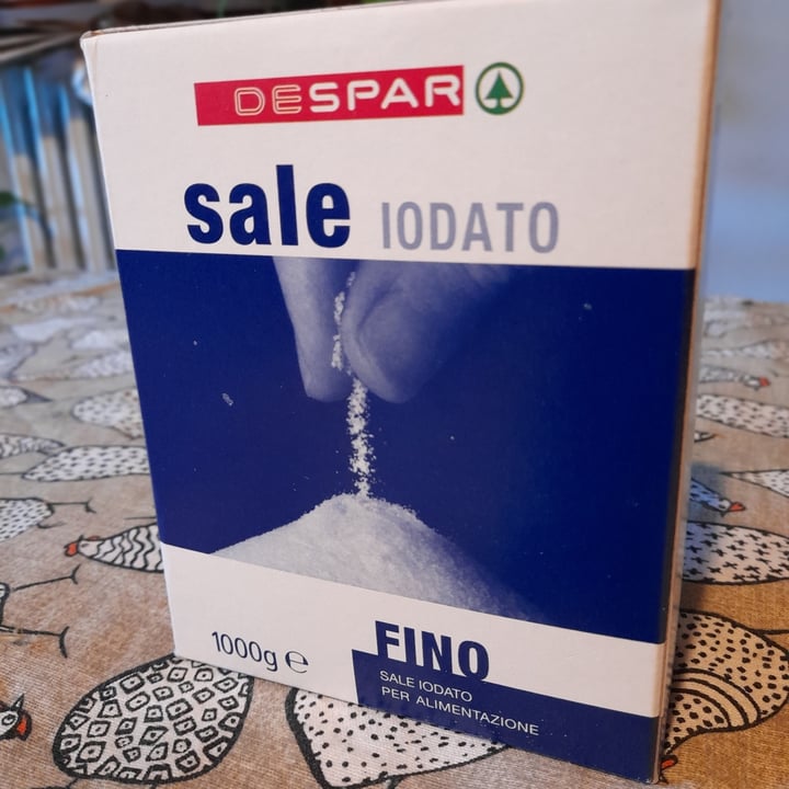 photo of Despar Sale fino iodato shared by @lorenzovittori on  14 Jul 2021 - review