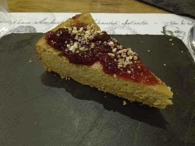 Foto do prato “Tarta de manzana con mermelada”