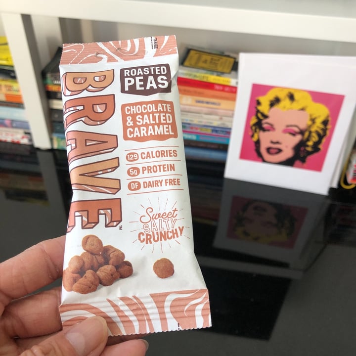 review photo of Brave Chocolate & Sea Caramel coated Roasted Peas shared by @ctansg on 17 Jul 2020 - review
