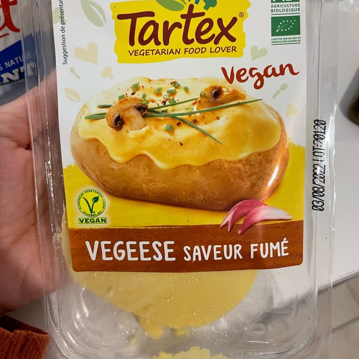photo of Tartex Vegees saveur fumé shared by @mariachiaragu on  11 May 2022 - review