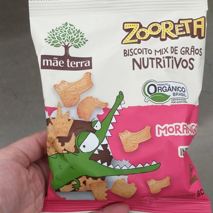 review photo of Mãe Terra Biscoito mix de grãos sabor morango shared by @isaalmeida on 12 May 2022 - review