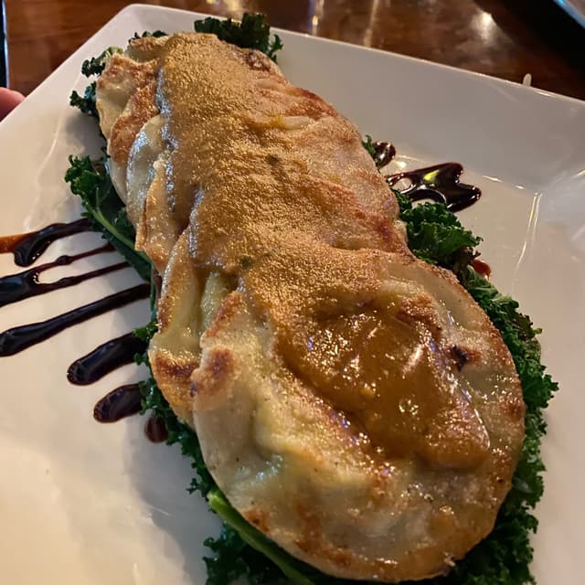 Photo of the dish “Potato and broccoli perogies”