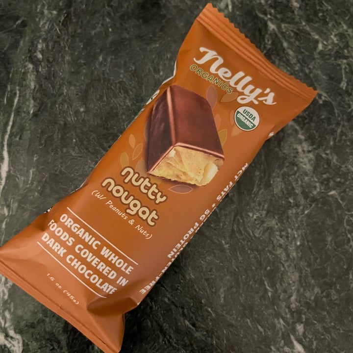 photo of Nelly's Organics Nutty Nougat Bar shared by @kshade27 on  14 Nov 2021 - review