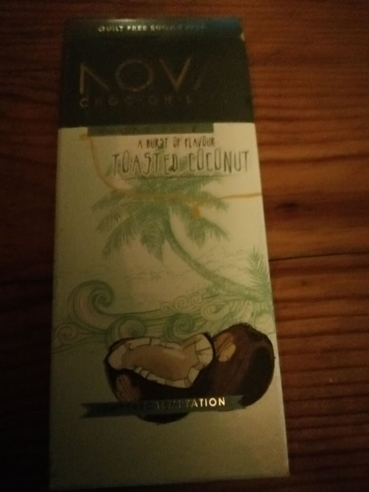 photo of NOVA Chocolate with Toasted Coconut shared by @nickyv on  03 Nov 2019 - review