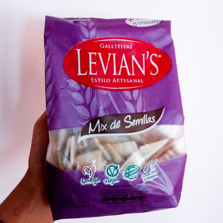 photo of Levian's Galletitas Mix De Semillas shared by @mmags on  27 Dec 2020 - review