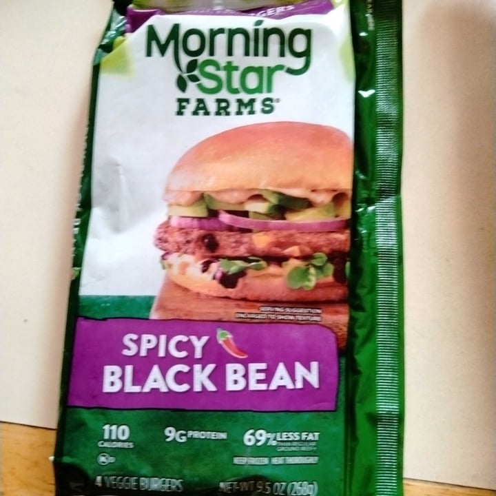 photo of MorningStar Farms Spicy Black Bean Burger shared by @atillman2009 on  18 Sep 2022 - review