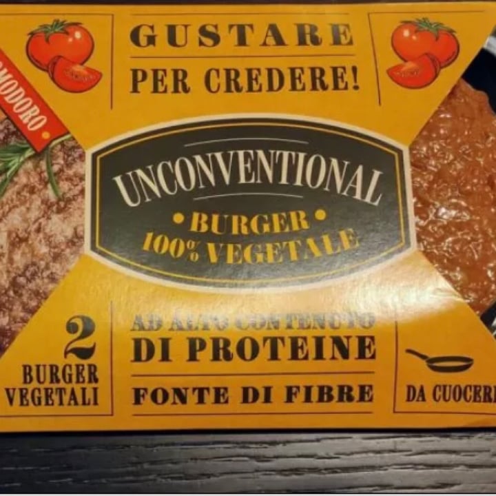 photo of Unconventional Burger Vegetale Al Pomodoro - Tomato Burger shared by @veronica94 on  10 Mar 2022 - review