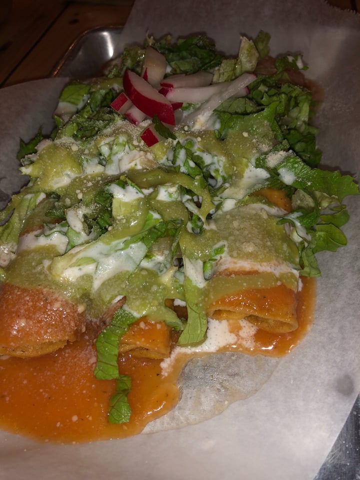 photo of EARTH Plant Based Cuisine Flautas De Papa shared by @vegan-treehugger on  29 Mar 2020 - review