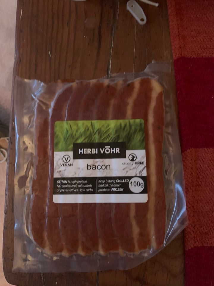photo of HERBI VŌHR Vegan Bacon shared by @zillythekid on  16 Sep 2019 - review