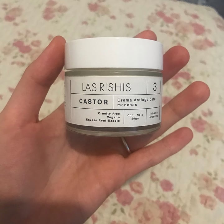 photo of Las Rishis Castor - Crema Para Manchas shared by @rosurose on  23 Oct 2020 - review