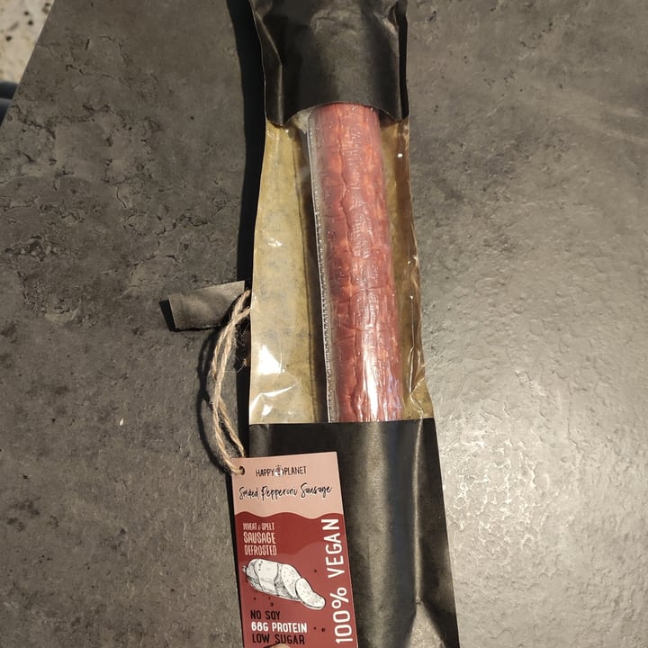 review photo of Happy V Planet Salsiccia vegetale tipo salame pepperoni style shared by @adri99 on 14 May 2022 - review