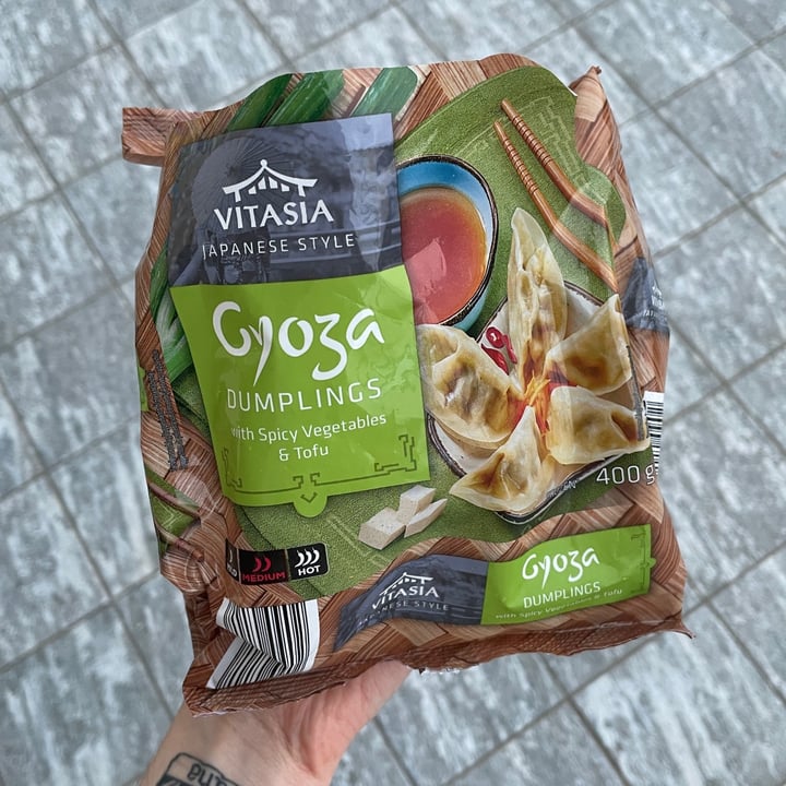 review photo of VitAsia Gyozas with Spicy Vegetables & Tofu shared by @stregasalamander on 27 Jul 2021 - review