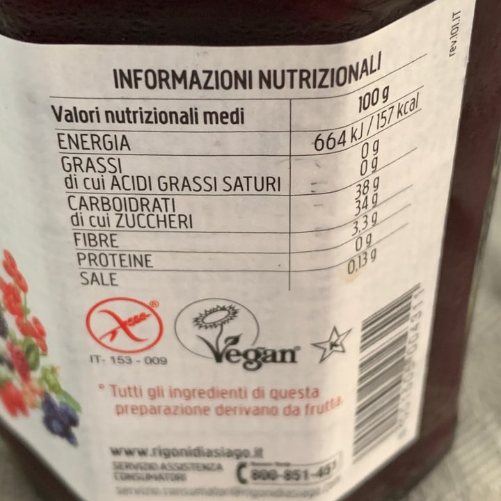 photo of Rigoni di Asiago fior di frutta frutti di bosco shared by @antonellabattaglia on  06 Sep 2021 - review