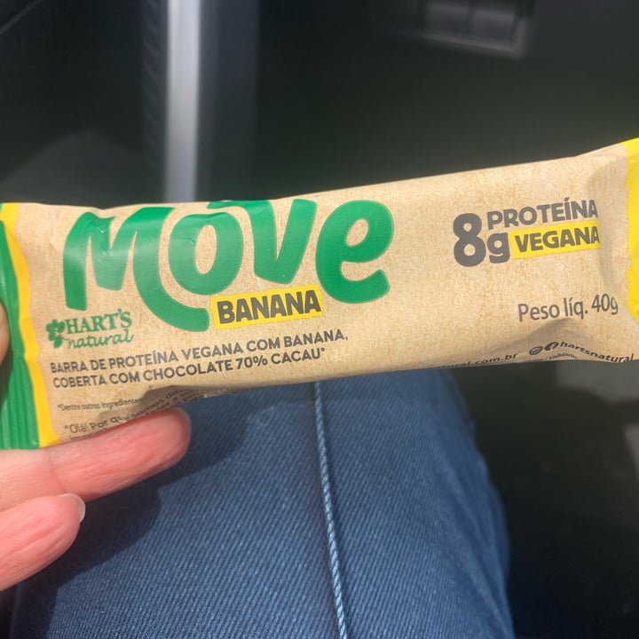 review photo of Hart's Natural barra de proteina de banana move shared by @nutriamandacamargo on 18 Aug 2022 - review