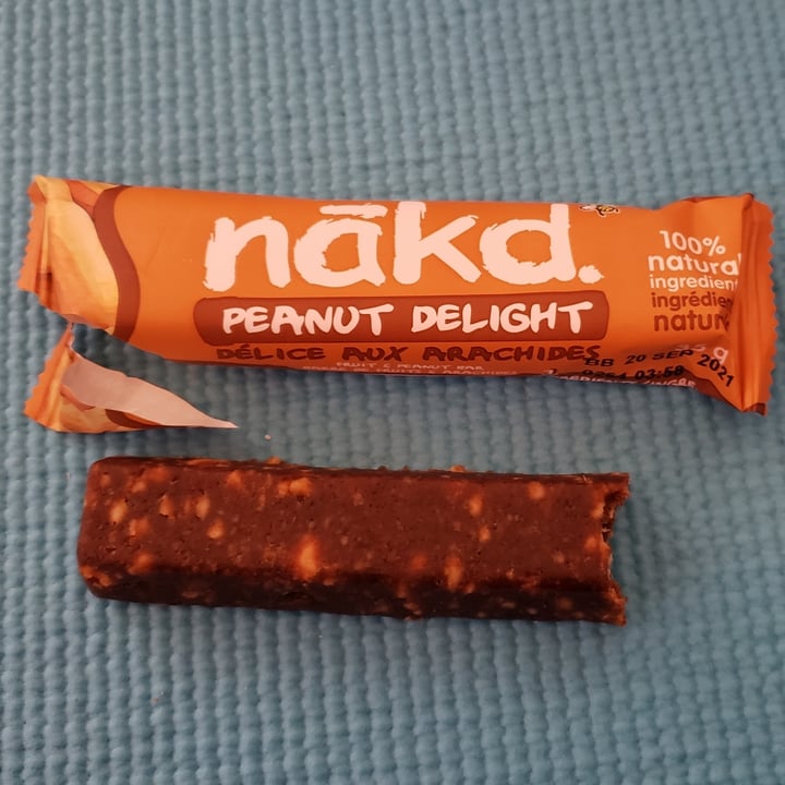 photo of Nākd. Naka Peanut Delight shared by @averyvegan on  26 Apr 2021 - review