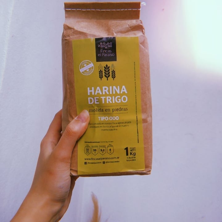review photo of Fincas el Paraíso Harina de Trigo shared by @julivegetal on 12 Nov 2020 - review