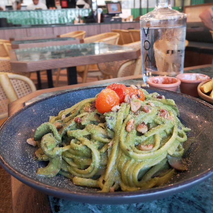 photo of The Green Affair - Parque das Nações Linguine Al Pesto shared by @susaysan on  05 Nov 2022 - review