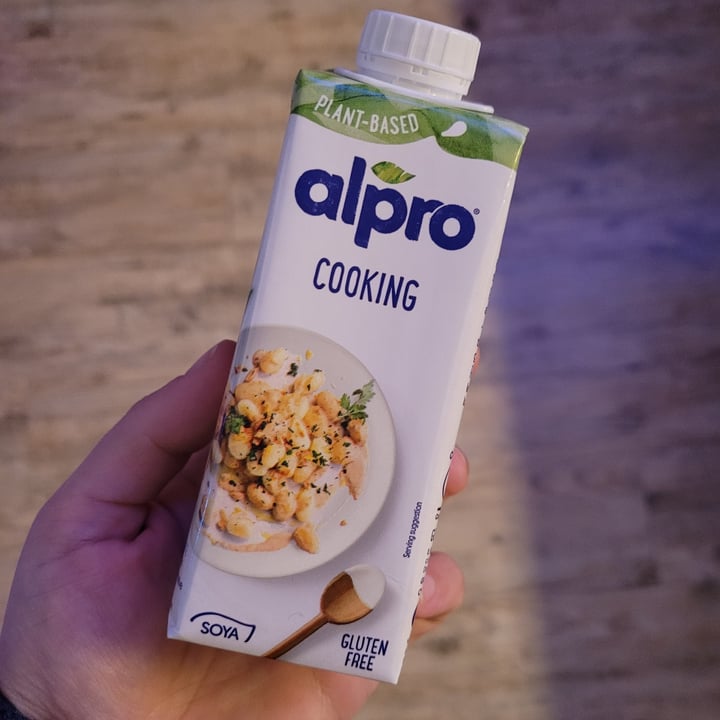 photo of Alpro Alpro Cooking Soya shared by @cliocre on  10 Nov 2022 - review