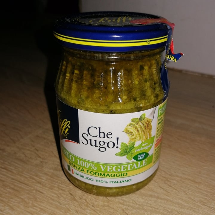 photo of Biffi Che Sugo! Pesto 100% Vegetale Senza Formaggio Jar shared by @jeythealien on  16 Oct 2021 - review