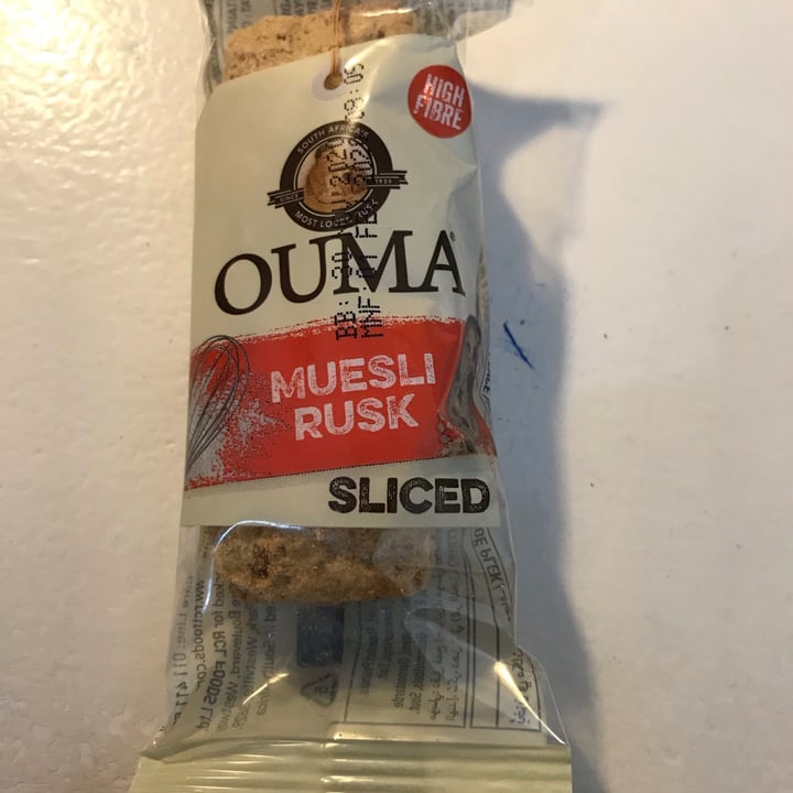 photo of Ouma Rusks Ouma Rusks Muesli Flavour shared by @kimmargot on  28 Jul 2020 - review