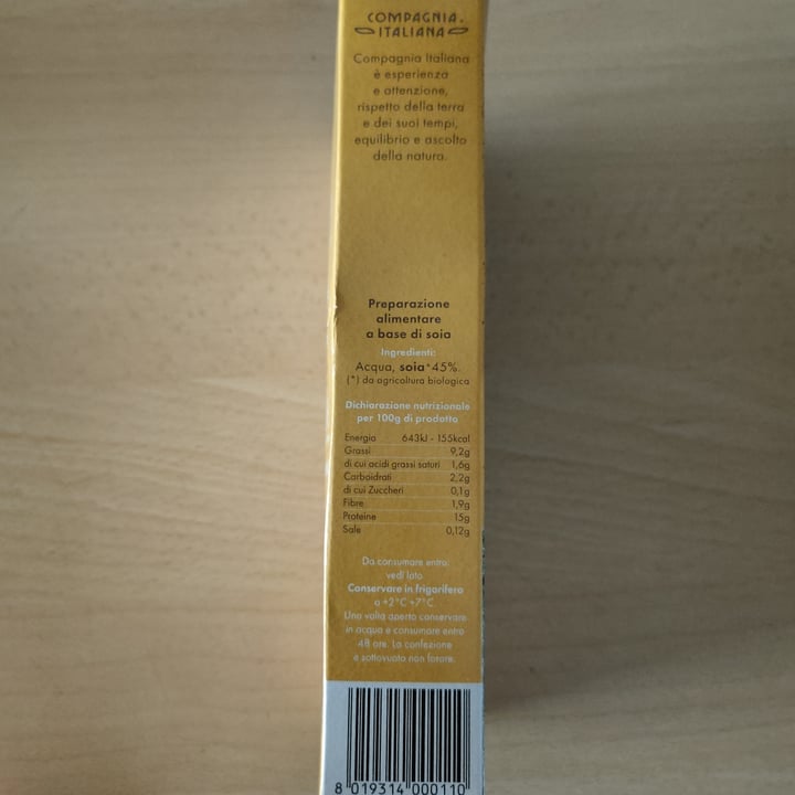 review photo of Compagnia Italiana Tofu Al Naturale shared by @aleliber on 08 Jul 2022 - review