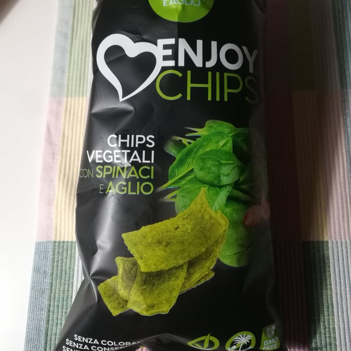 photo of Enjoy Chips Chips Vegetali Con Spinaci E Aglio shared by @fepiaf on  25 Jun 2022 - review
