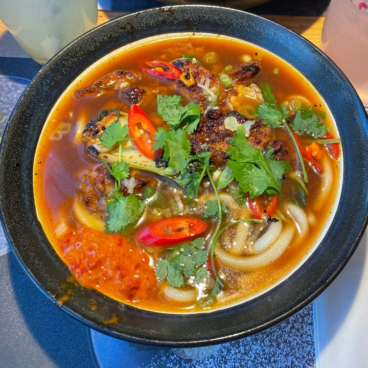 photo of Wagamama Teriyaki Vegan ‘Chicken’ Ramen shared by @davidgarciag on  27 Nov 2022 - review