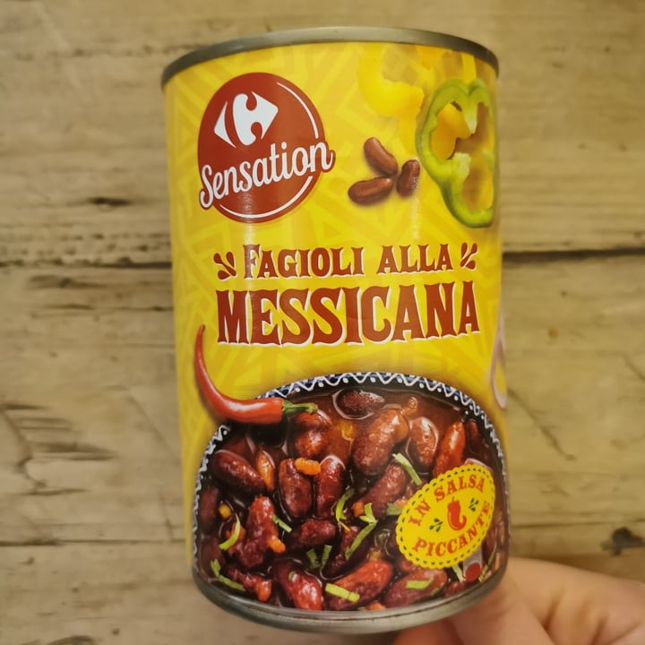 review photo of Carrefour Sensation Fagioli alla messicana shared by @fiorefiore14 on 10 Mar 2022 - review