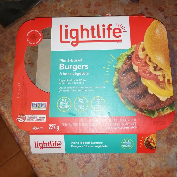 photo of Lightlife Plant Based Burgers shared by @smille76 on  21 Oct 2020 - review