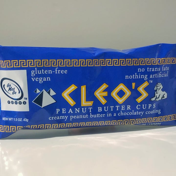 photo of Go Max Go Foods Cleo's Peanut Butter Cups shared by @brazilianvegan on  09 Nov 2020 - review