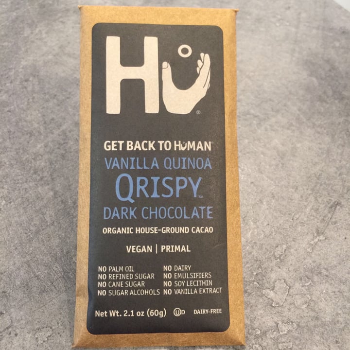 photo of Hu Kitchen Vanilla Quinoa Qrispy Dark Chocolate shared by @ekelcem on  17 Jan 2020 - review