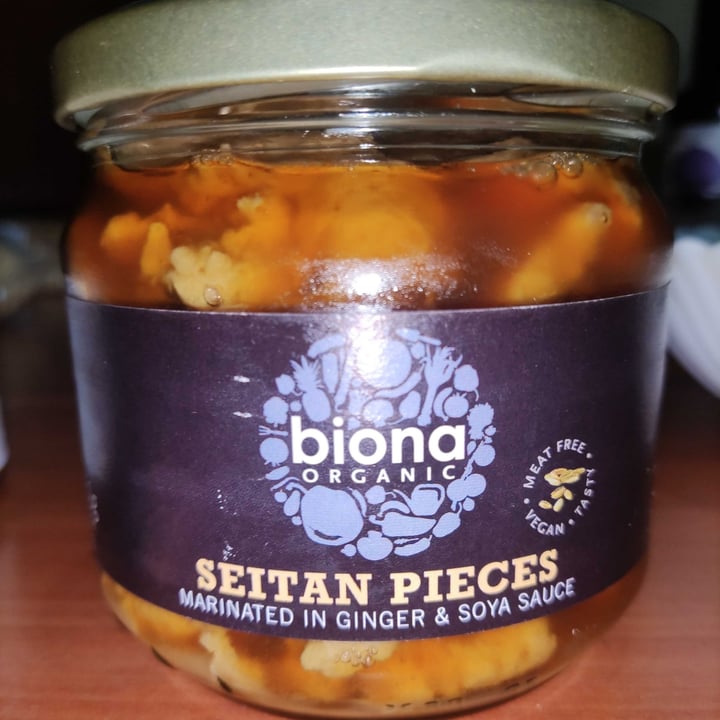 photo of Biona Organic seitan marinated in ginger and soya sauce shared by @goe on  21 Jan 2021 - review