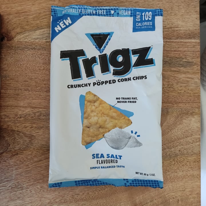 photo of Trigz Trigz crunchy Popped Chips Sea Salt shared by @space999sailor on  09 Oct 2022 - review