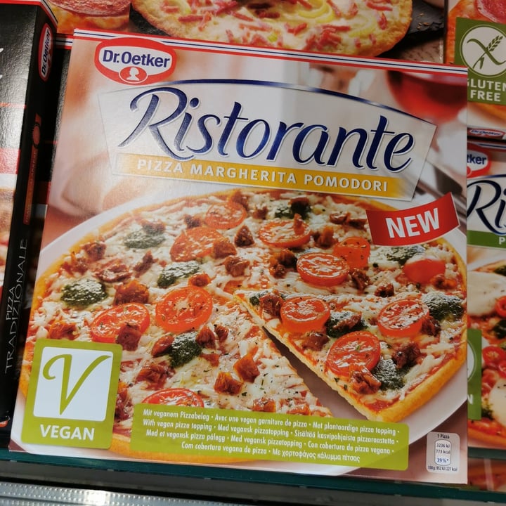 review photo of Ristorante (Dr. Oetker) Pizza Margherita Pomodori shared by @veganinbayern on 22 Sep 2021 - review