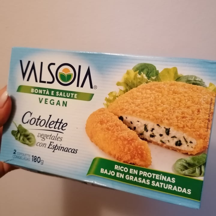 photo of Valsoia Cotolette con spinaci shared by @ritam18 on  12 Sep 2020 - review